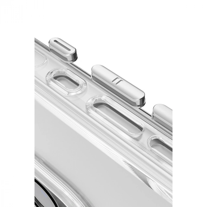 Joko Apple İphone 16 Gleam Pc Sert Magsafe Kılıf - Şeffaf-siyah