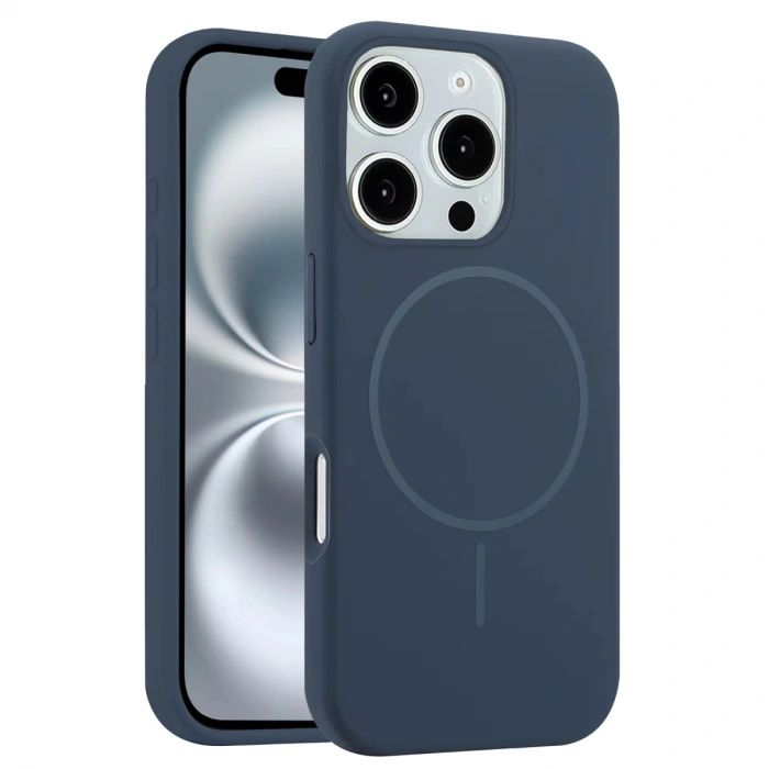Joko Apple İphone 16 Pro Max Kılıf Jully Magsafe Kapak - Lacivert