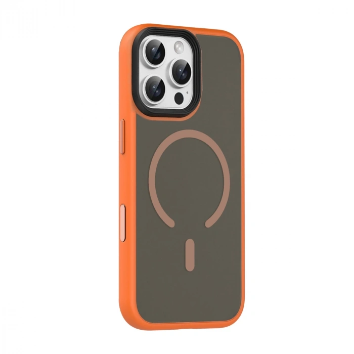 Joko Apple İphone 16 Pro Max Megane Magsafe Kapak - Turuncu