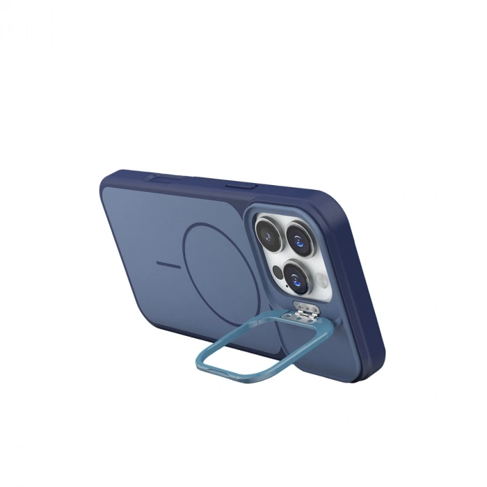 Joko Apple İphone 16 Pro Max Pale Magsafe Standlı Kapak- Mavi