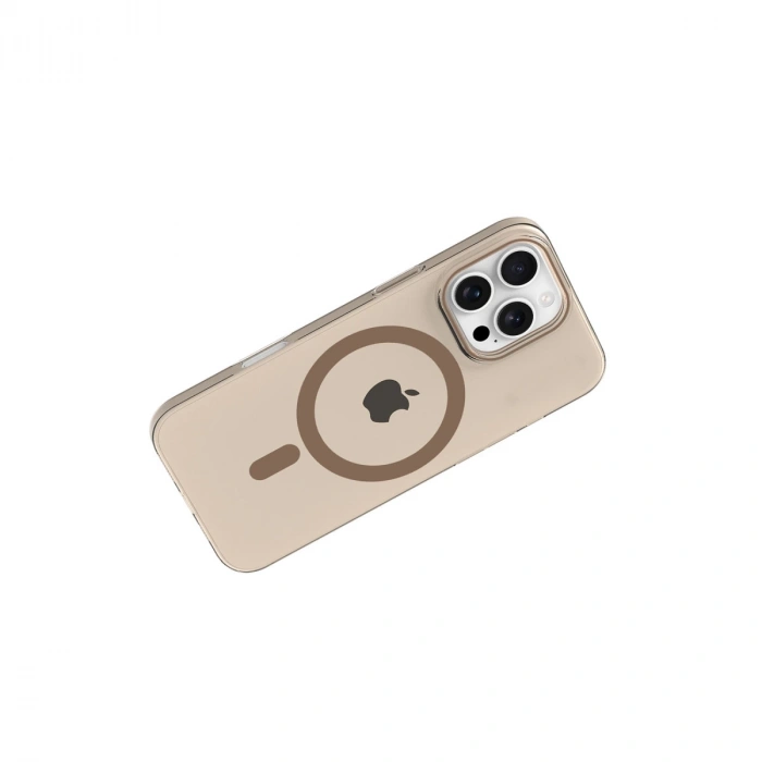 Joko Apple İphone 16 Pro Max Pc Blank Magsafe Kapak - Çöl Titanyum