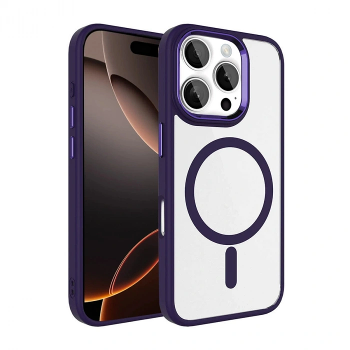 Joko Apple İphone 16 Pro Max Terea Magsafe Kapak - Derin Mor