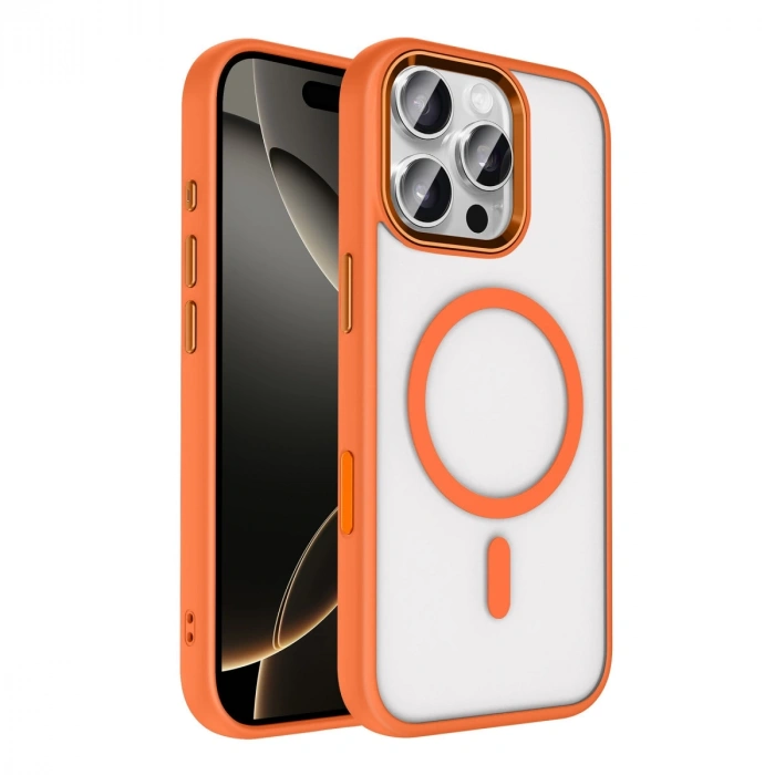 Joko Apple İphone 16 Pro Max Terea Magsafe Kapak - Turuncu