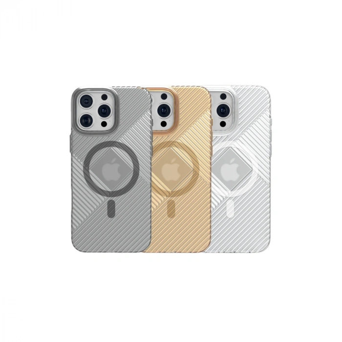 Joko Apple İphone 16 Stella Pc Sert Magsafe Kılıf - Gold