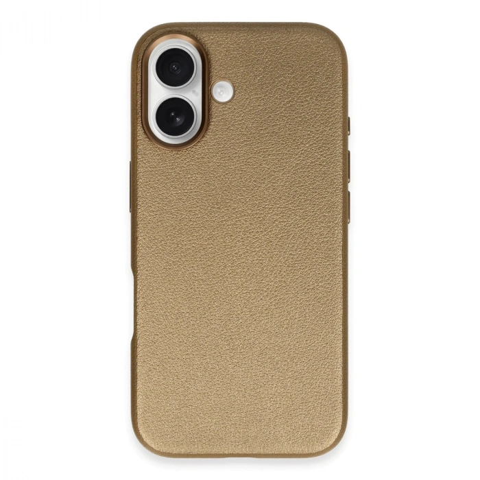 Joko Apple İphone 16 Wonder Deri Magsafe Kapak - Bronz