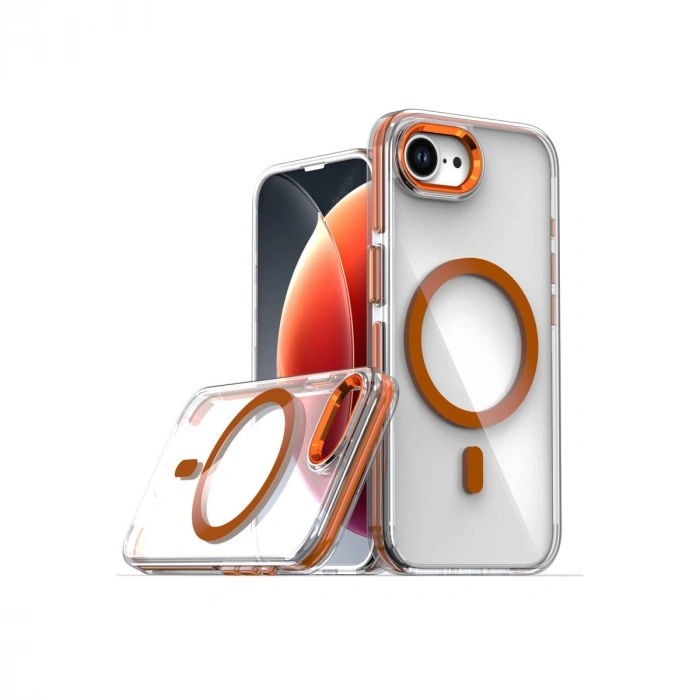 Joko Apple İphone 16e Bella Magsafe Kapak - Turuncu