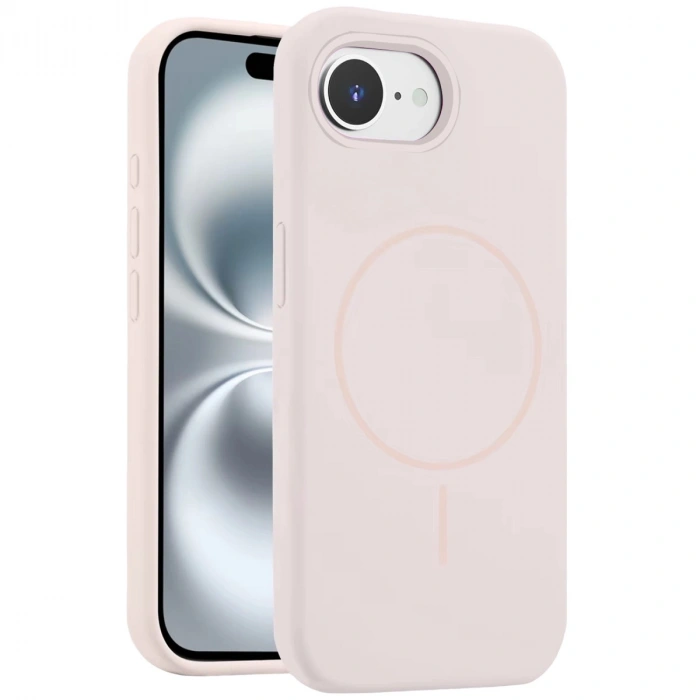 Joko Apple İphone 16e Kılıf Jully Magsafe Kapak - Pudra