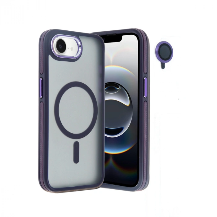 Joko Apple İphone 16e Winner Magsafe Kapak - Derin Mor