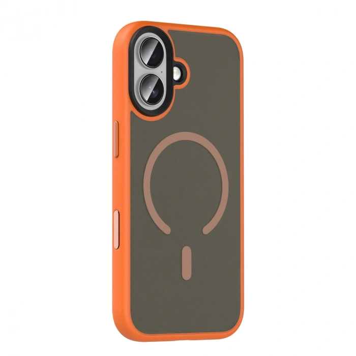 Joko Apple İphone 17 Megane Magsafe Kapak - Turuncu