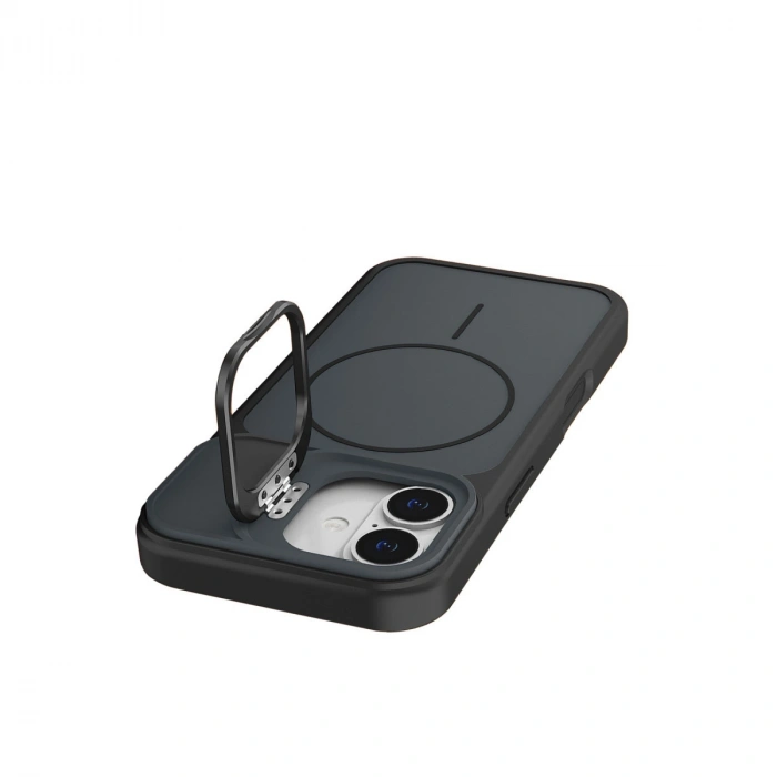 Joko Apple İphone 17 Pale Magsafe Standlı Kapak - Siyah