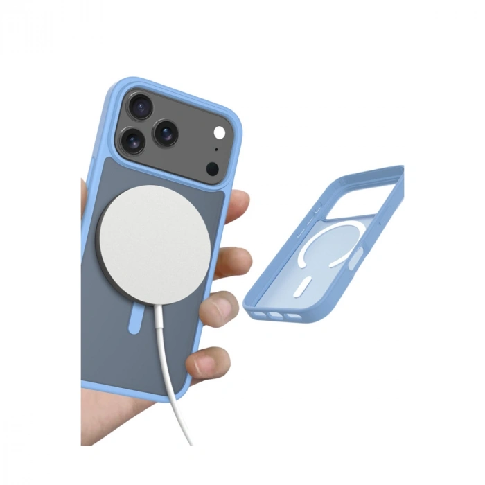 Joko Apple İphone 17 Pro Jota Magsafe Kapak - Açık Mavi
