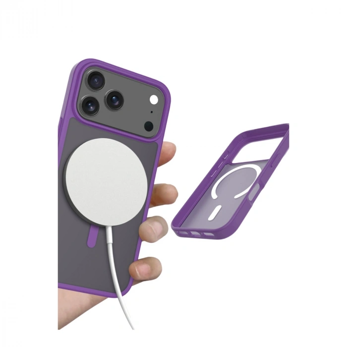 Joko Apple İphone 17 Pro Jota Magsafe Kapak - Derin Mor