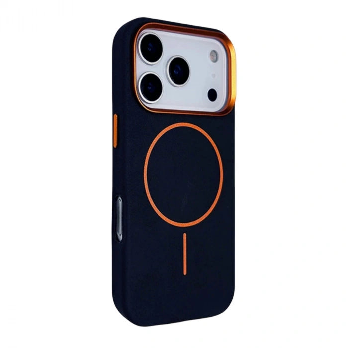 Joko Apple İphone 17 Pro Luno Deri Magsafe Kapak - Mavi