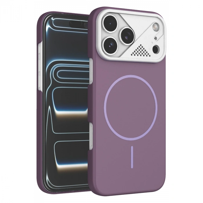 Joko Apple İphone 17 Pro Max Export Magsafe Kapak - Mor