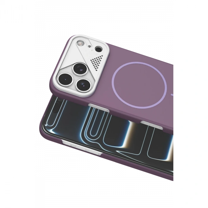 Joko Apple İphone 17 Pro Max Export Magsafe Kapak - Mor