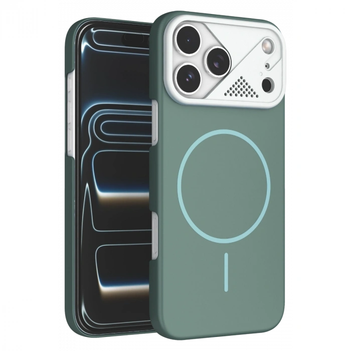 Joko Apple İphone 17 Pro Max Export Magsafe Kapak - Turkuaz