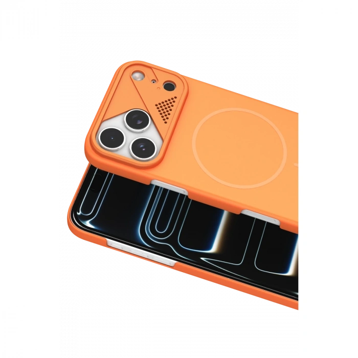 Joko Apple İphone 17 Pro Max Export Magsafe Kapak - Turuncu