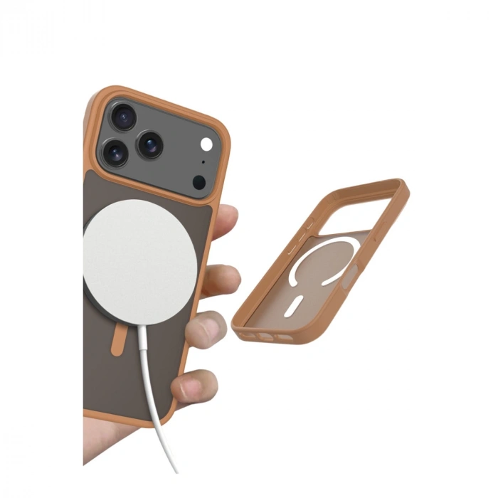 Joko Apple İphone 17 Pro Max Jota Magsafe Kapak - Çöl Titanyum