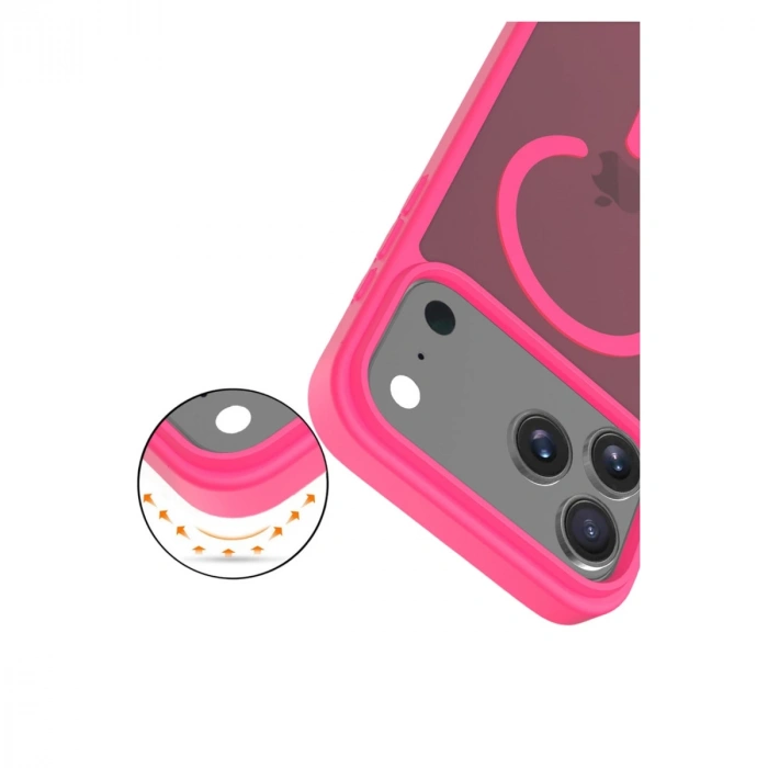 Joko Apple İphone 17 Pro Max Jota Magsafe Kapak - Rose