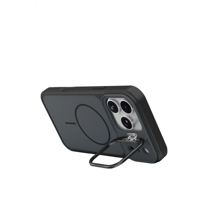Joko Apple İphone 17 Pro Max Pale Magsafe Standlı Kapak - Siyah
