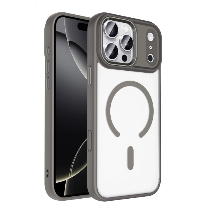Joko Apple İphone 17 Pro Max Terea Magsafe Kapak - Gri