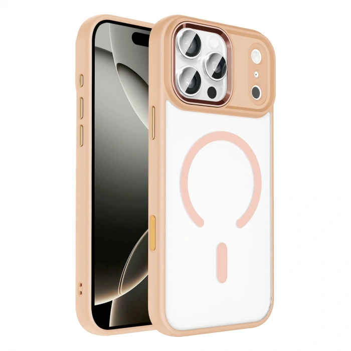 Joko Apple İphone 17 Pro Max Terea Magsafe Kapak - Pembe