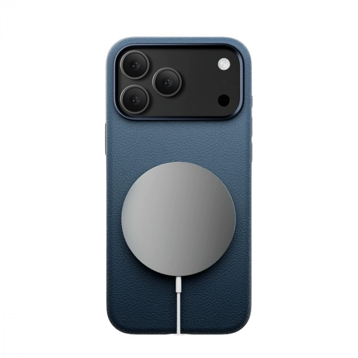Joko Apple İphone 17 Pro Max Wonder Deri Magsafe Kapak - Lacivert