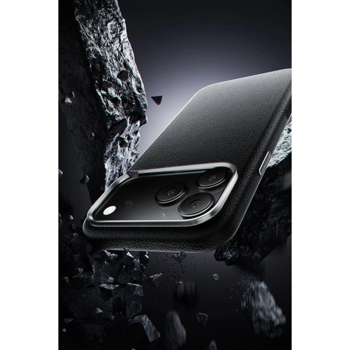 Joko Apple İphone 17 Pro Max Wonder Deri Magsafe Kapak - Lacivert