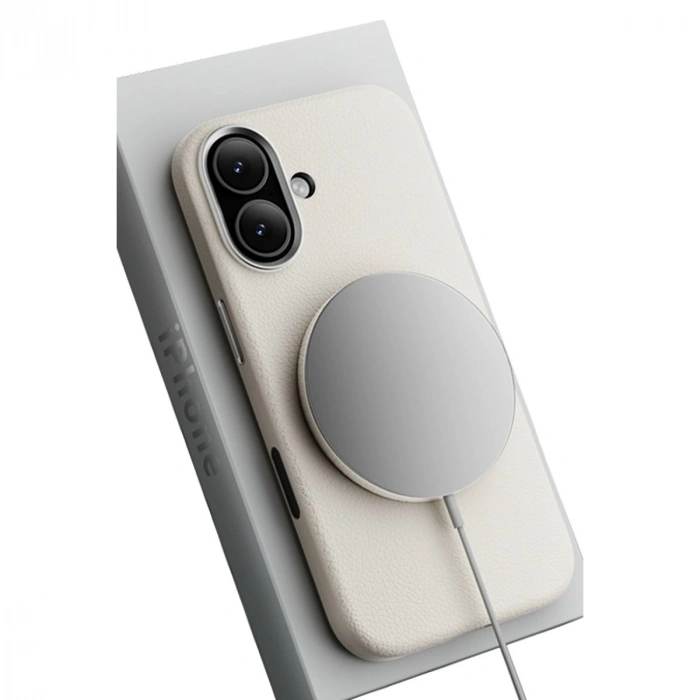 Joko Apple İphone 17 Wonder Deri Magsafe Kapak - Beyaz