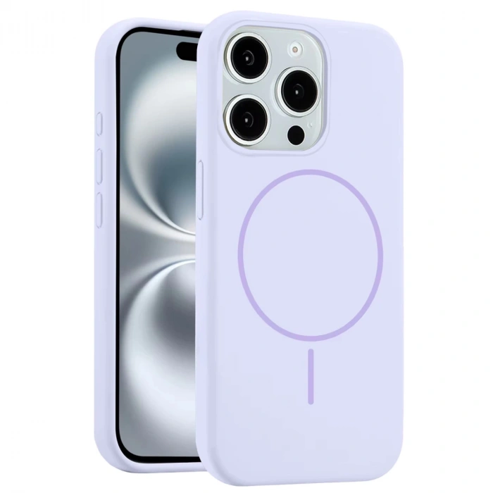 Joko İphone 15 Pro Max Kılıf Jully Magsafe Kapak - Lila
