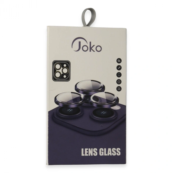 Joko İphone 15 Pro Max Pvd Metal Kamera Lens - Gri
