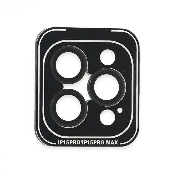 Joko İphone 15 Pro Max Pvd Metal Kamera Lens - Siyah