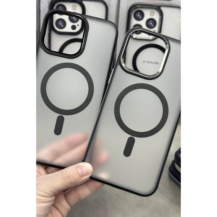 Joko İphone 15 Pro Solid Magsafe Kapak - Derin Mor