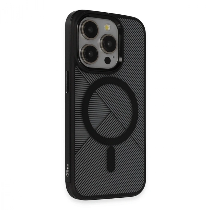 Joko İphone 15 Pro Vito Magsafe Kapak - Siyah