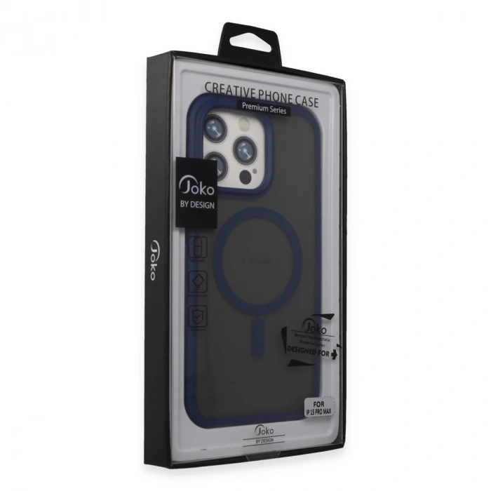 Joko İphone 15 Toras Airbag Magsafe Kapak - Lacivert