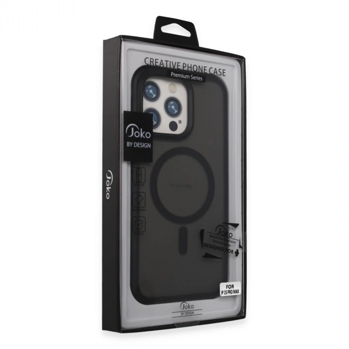 Joko İphone 15 Toras Airbag Magsafe Kapak - Siyah