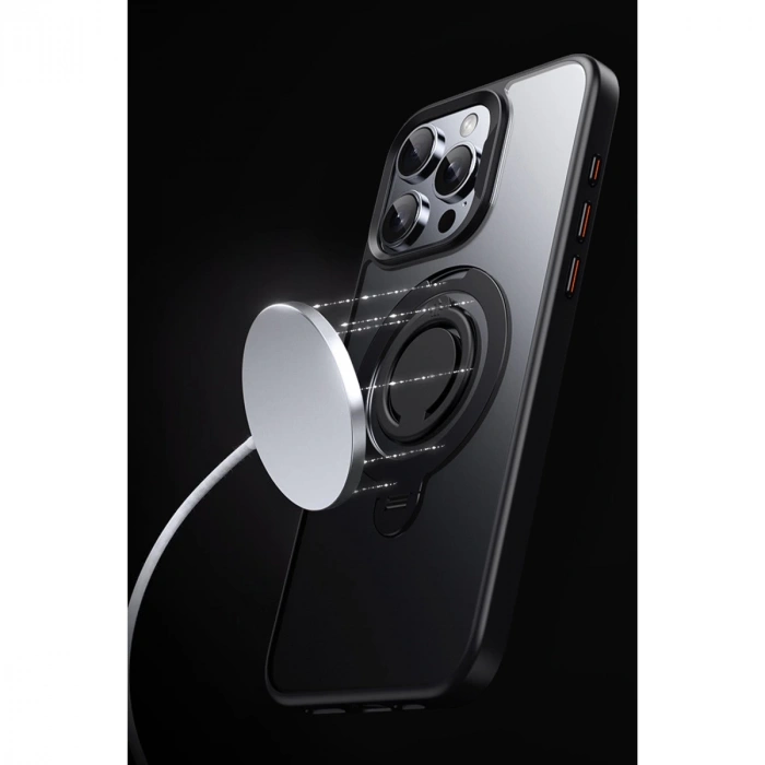 Joko İphone 16 Avatar 360 Dönen Magsafe Kapak - Siyah