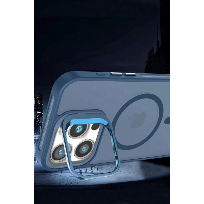 Joko İphone 16 Plus Flet Lens Magsafe Kapak - Siyah