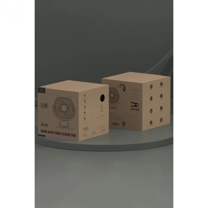 Joko Js03 Masaüstü Soğutma Fanı - Beyaz