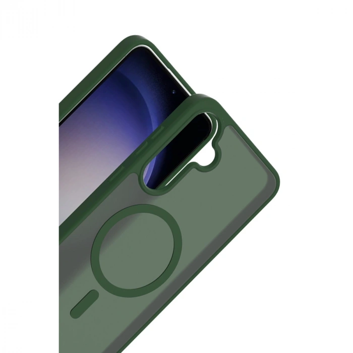 Joko Samsung Galaxy A56 Jota Magsafe Kapak - Koyu Yeşil