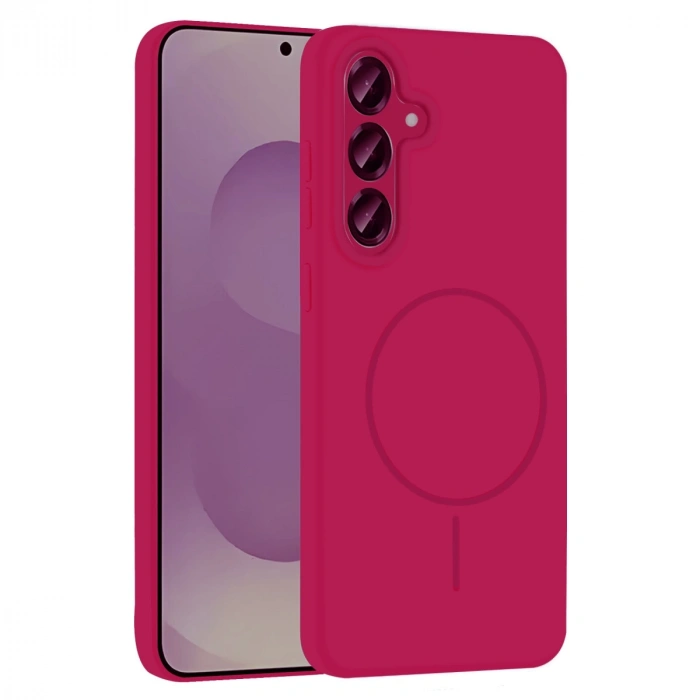 Joko Samsung Galaxy S23 Fe Kılıf Jully Magsafe Kapak - Fuşya