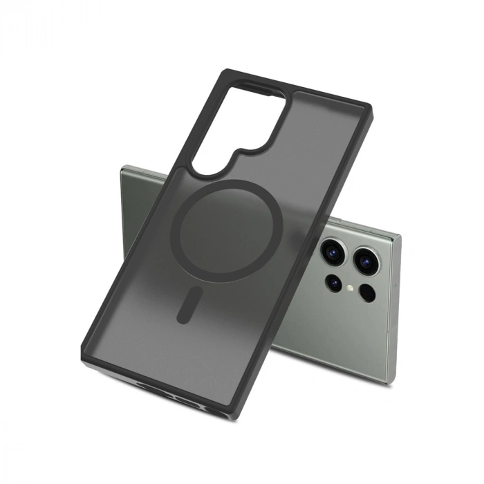 Joko Samsung Galaxy S23 Ultra Jota Magsafe Kapak - Derin Mor