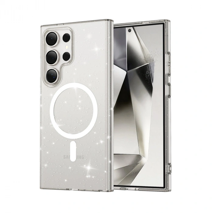 Joko Samsung Galaxy S23 Ultra Kılıf  Magsafe Kapak - Şeffaf