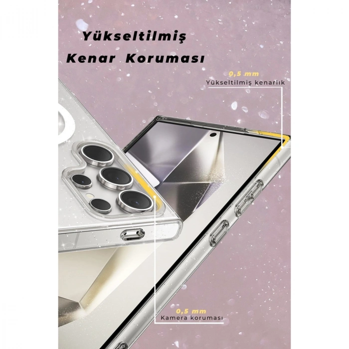 Joko Samsung Galaxy S23 Ultra Kılıf  Magsafe Kapak - Siyah
