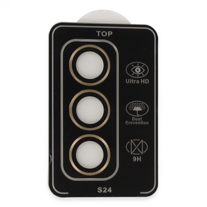 Joko Samsung Galaxy S24 Pvd Metal Kamera Lens - Gold