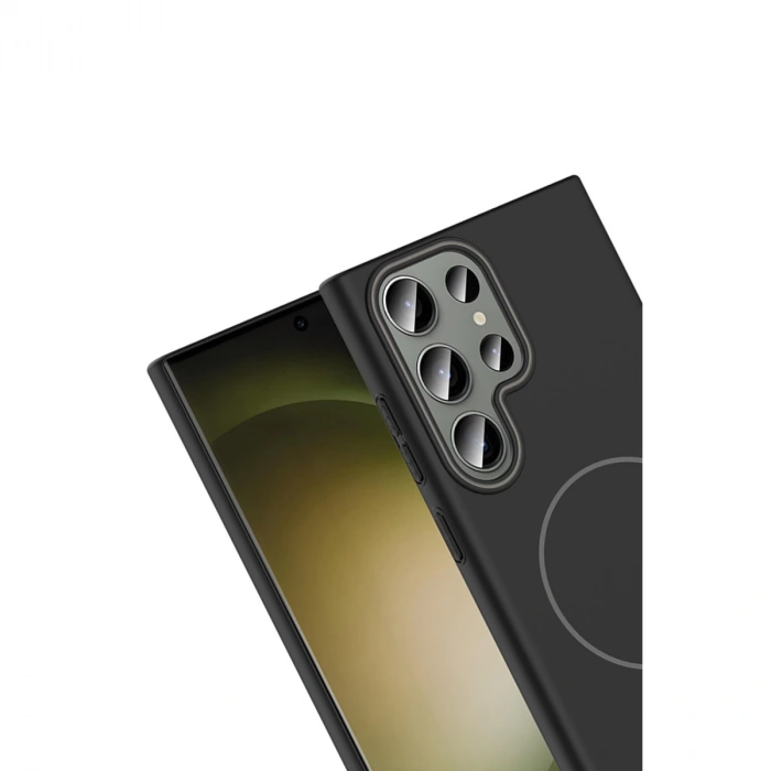 Joko Samsung Galaxy S24 Ultra Broş Magsafe Kapak - Titan Gri