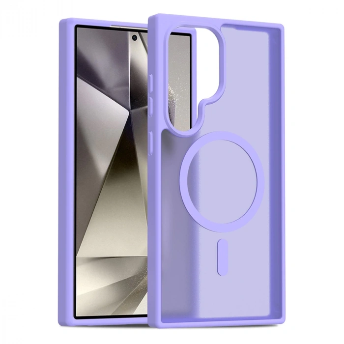 Joko Samsung Galaxy S24 Ultra Jota Magsafe Kapak - Lila