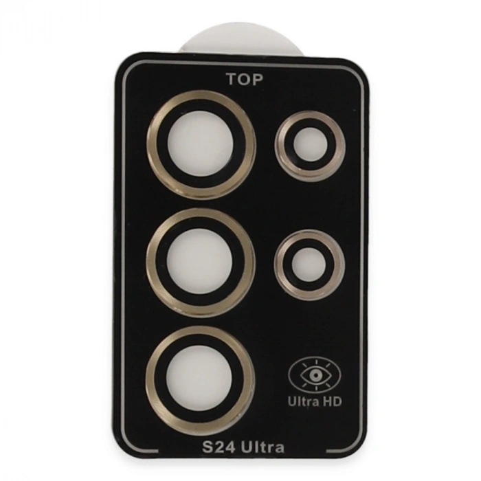 Joko Samsung Galaxy S24 Ultra Pvd Metal Kamera Lens - Gold