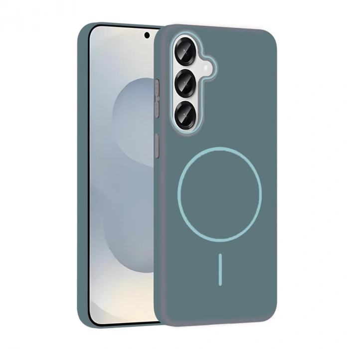 Joko Samsung Galaxy S25 Broş Magsafe Kapak - Turkuaz