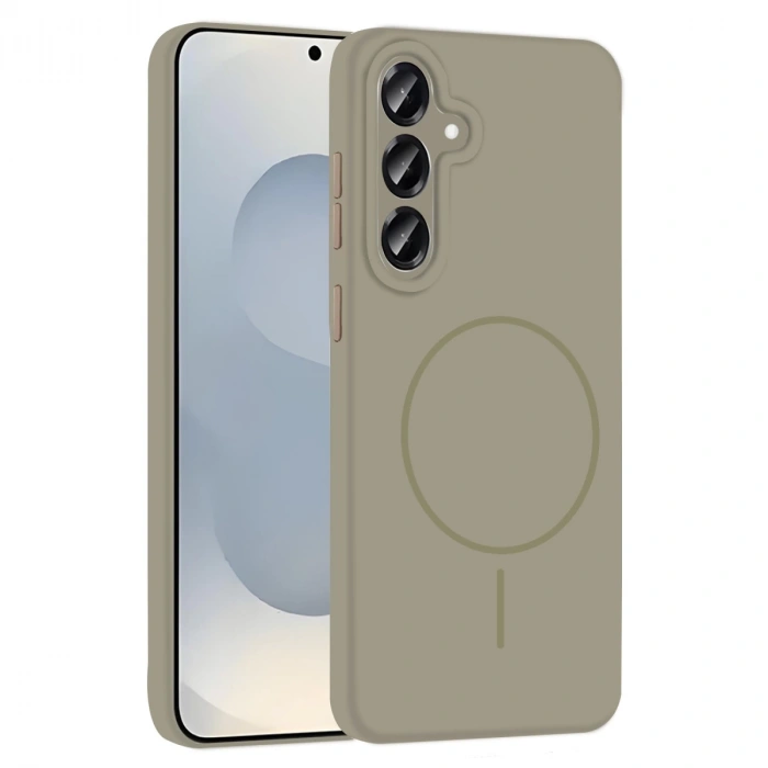 Joko Samsung Galaxy S25 Kılıf Jully Magsafe Kapak - Çöl Titanyum